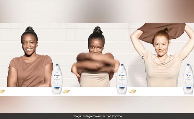 Dove Creative B — three-women shirt-strip sequence